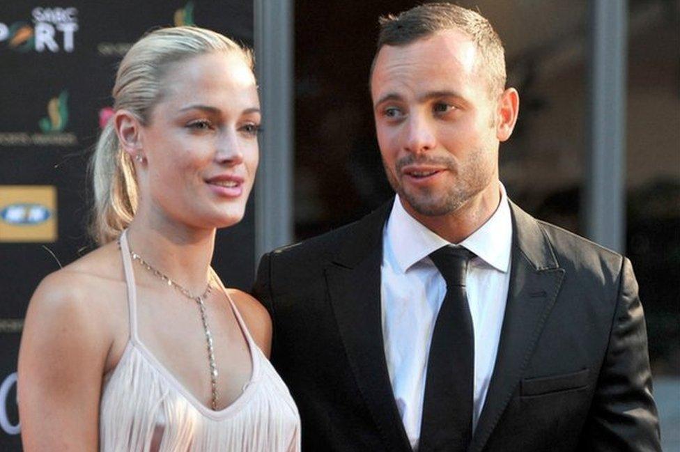 Reeva Steenkamp and Oscar Pistorius