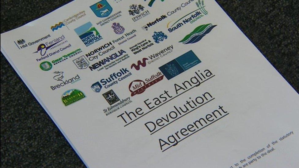 The devolution agreement