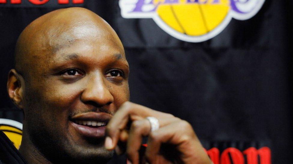 Lamar Odom on 11 May 2011