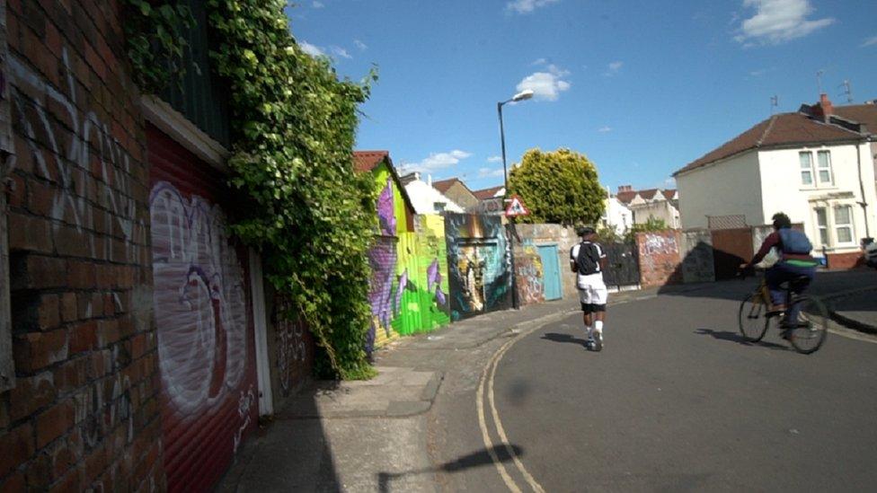 A street in Bristol