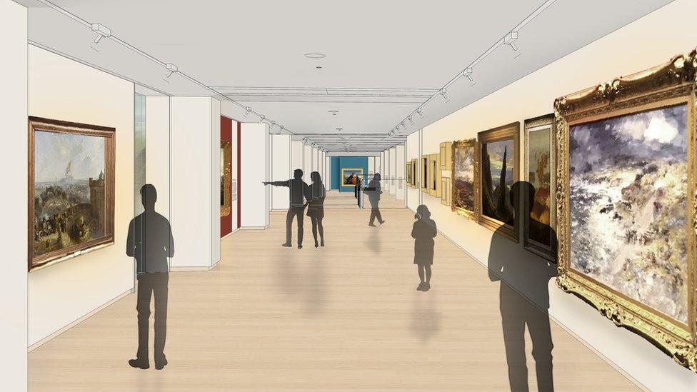 Artist's impression of the new gallery