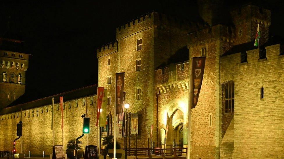 Cardiff Castle.