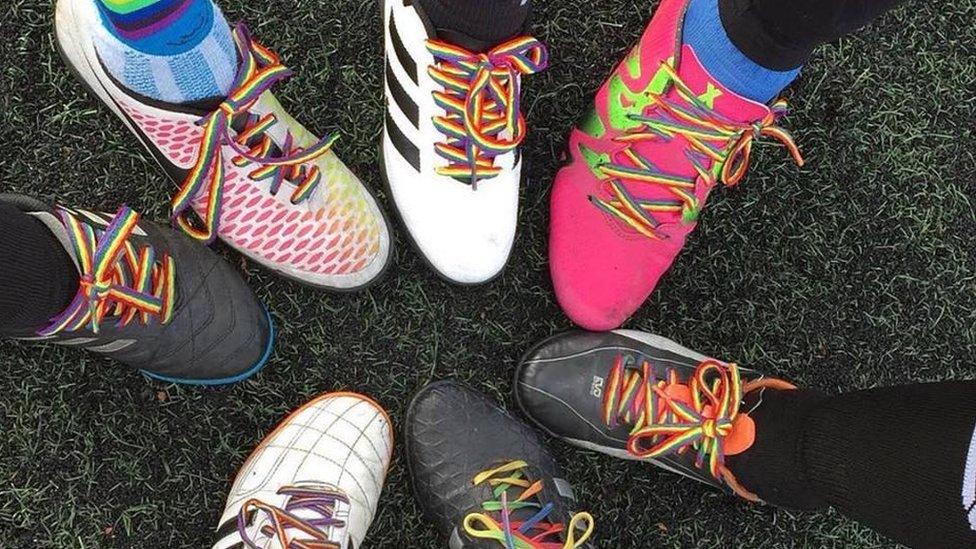 Rainbow laces