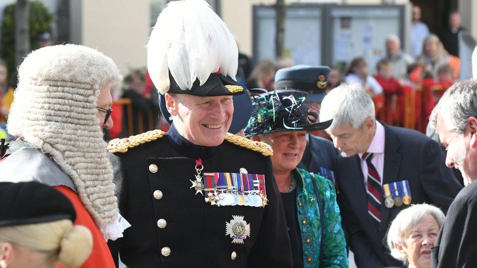 Sir John Lorimer, Lieutenant Governor of the Isle of Man