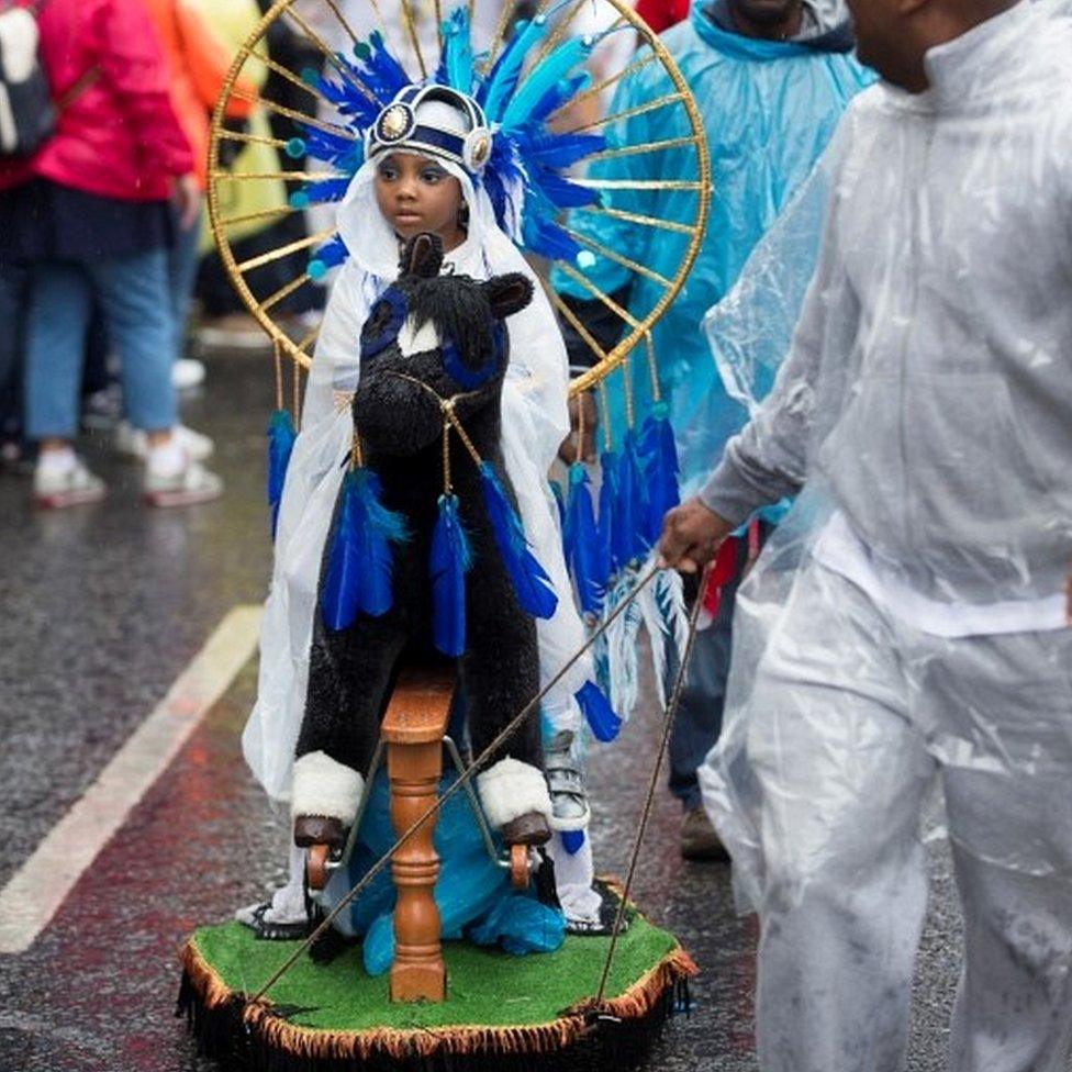 Performer at Carnival