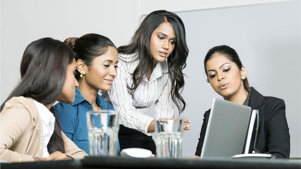 Indian women at work