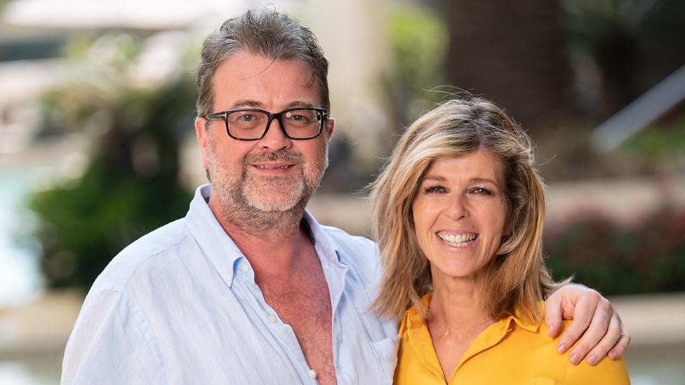 Derek Draper with Kate Garraway in 2019