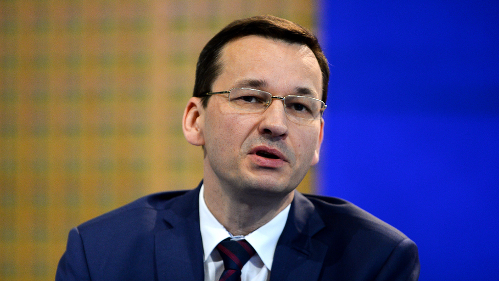 Polish Prime Minister Mateusz Morawiecki