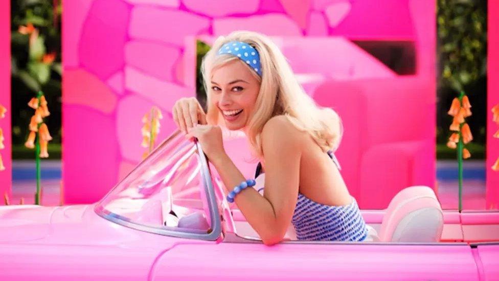 Margot Robbie as Barbie