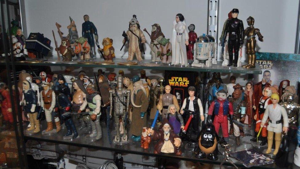 Star Wars figures