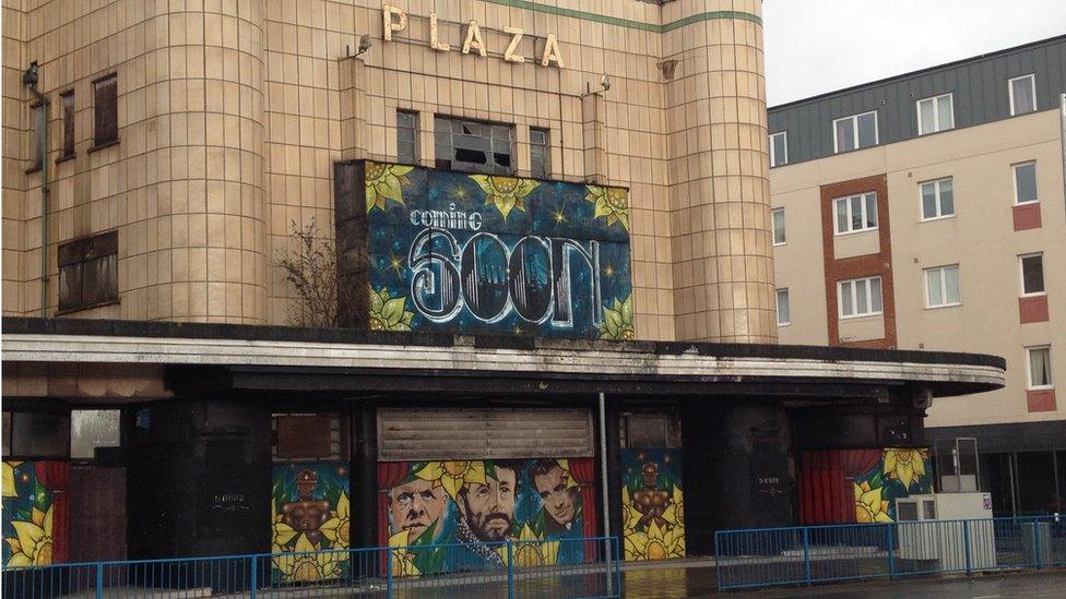 Port Talbot's plaza cinema today