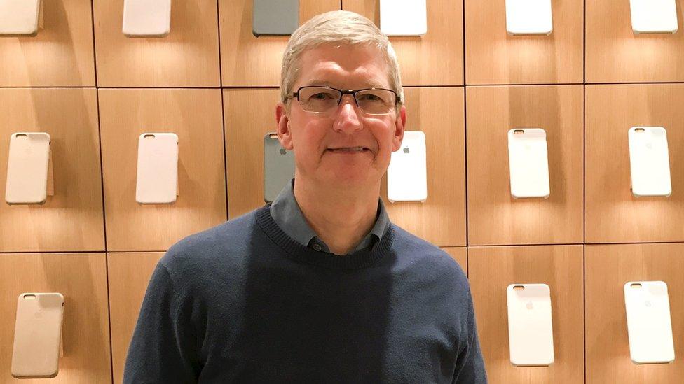 Tim Cook of Apple