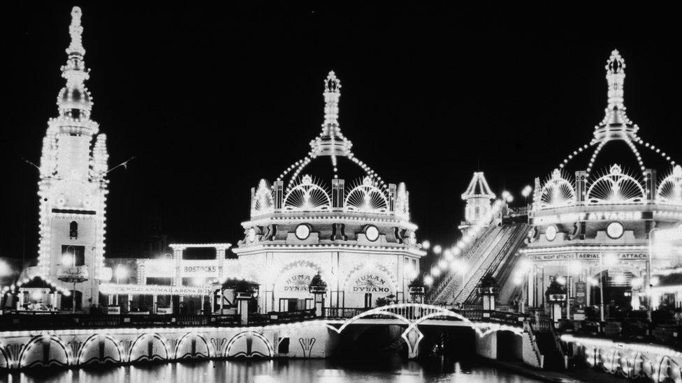 Luna Park, Coney Island, New York, 1890