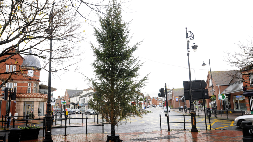 Stockton Heath Christmas tree