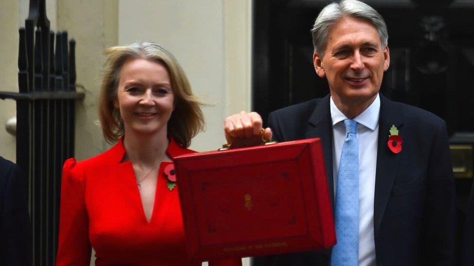 Liz Truss and Philip Hammond