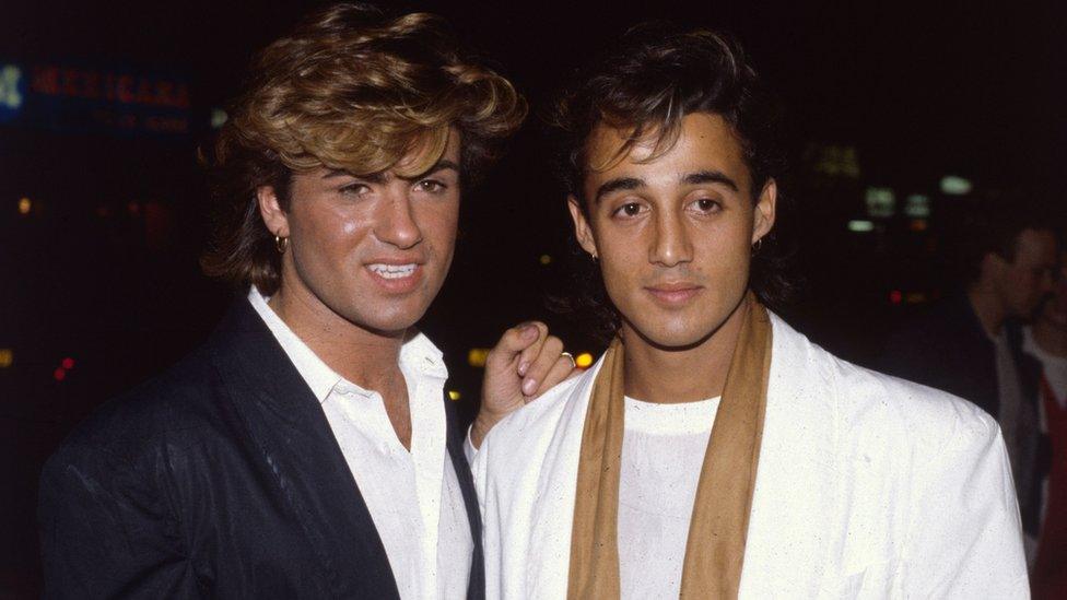 George Michael and Andrew Ridgeley