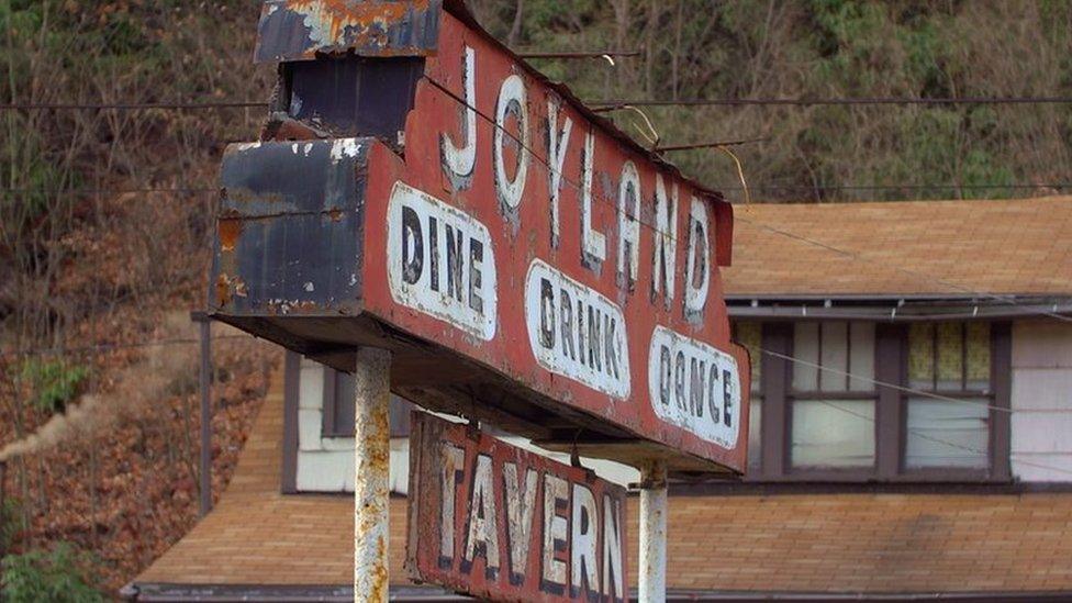 Joyland sign