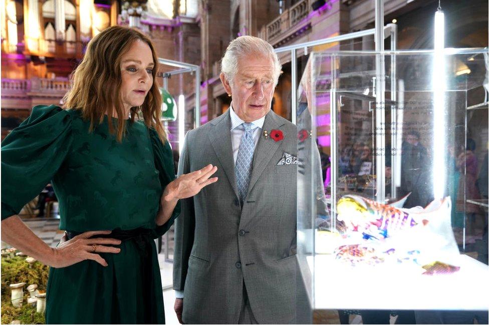 Stella McCartney and Prince Charles