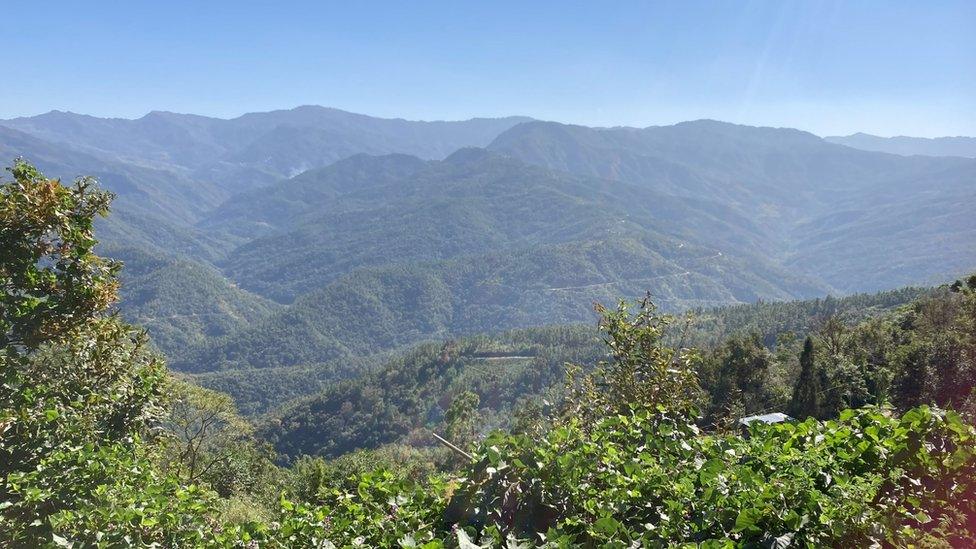 Shot of the Naga Hills