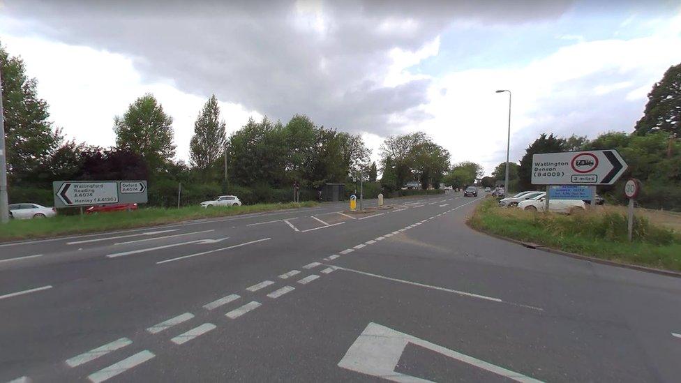 A4074 in Benson