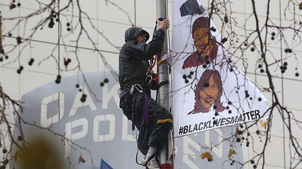 Oakland protester