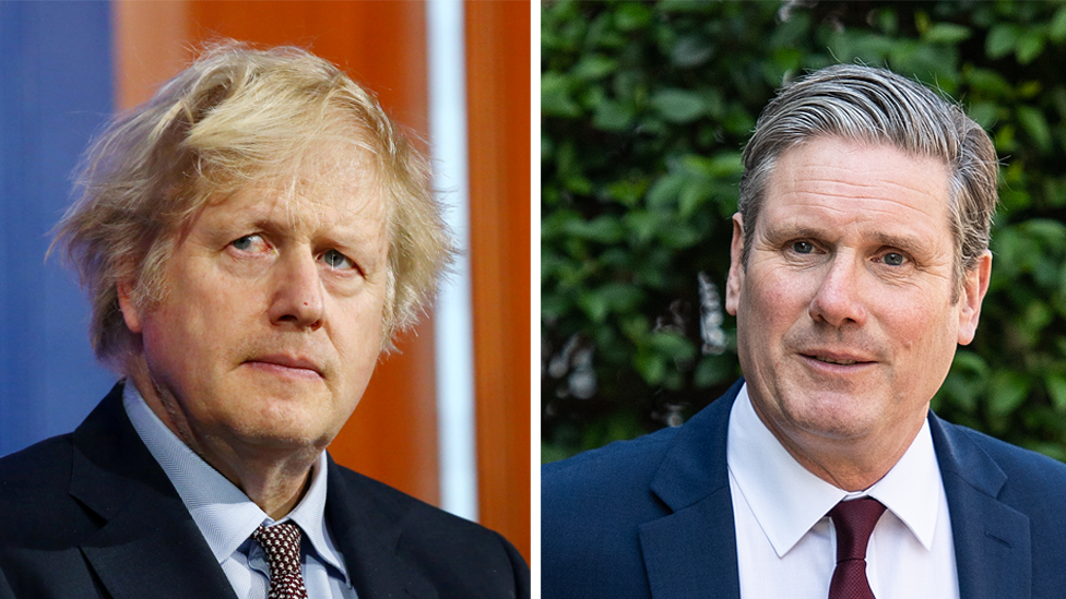 Boris Johnson and Sir Keir Starmer