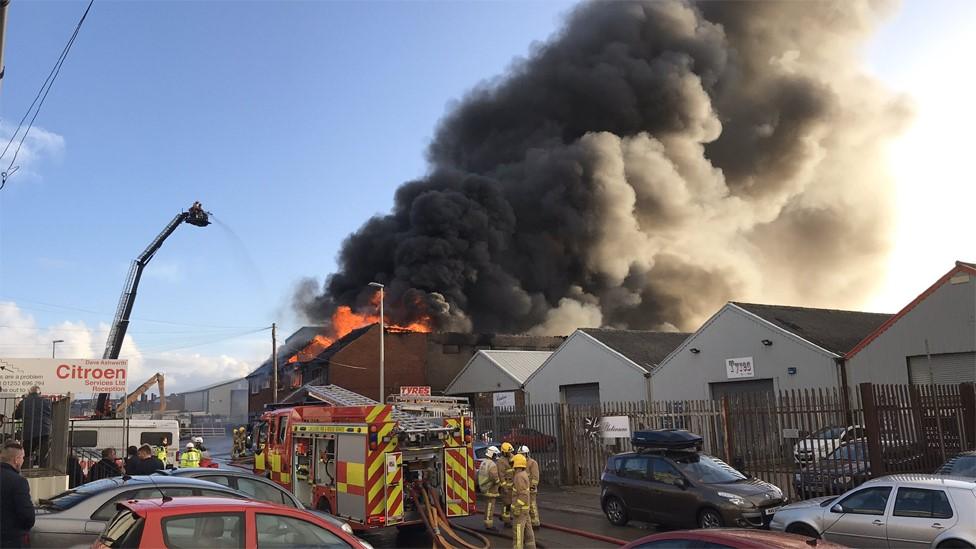 Cowley Road fire