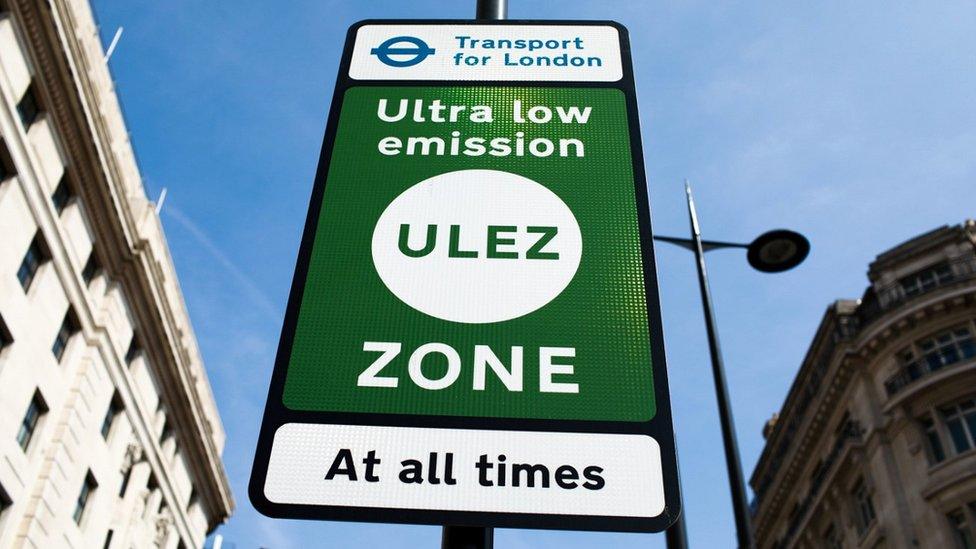 ULEZ sign