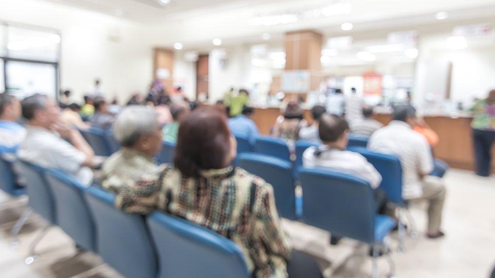 Hospital waiting room