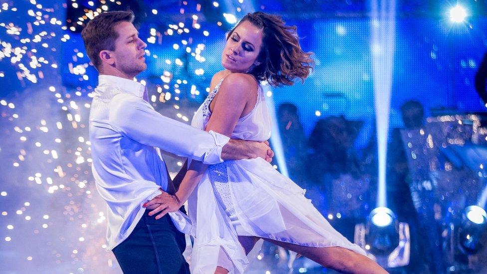 Caroline Flack and Pasha Kovalev