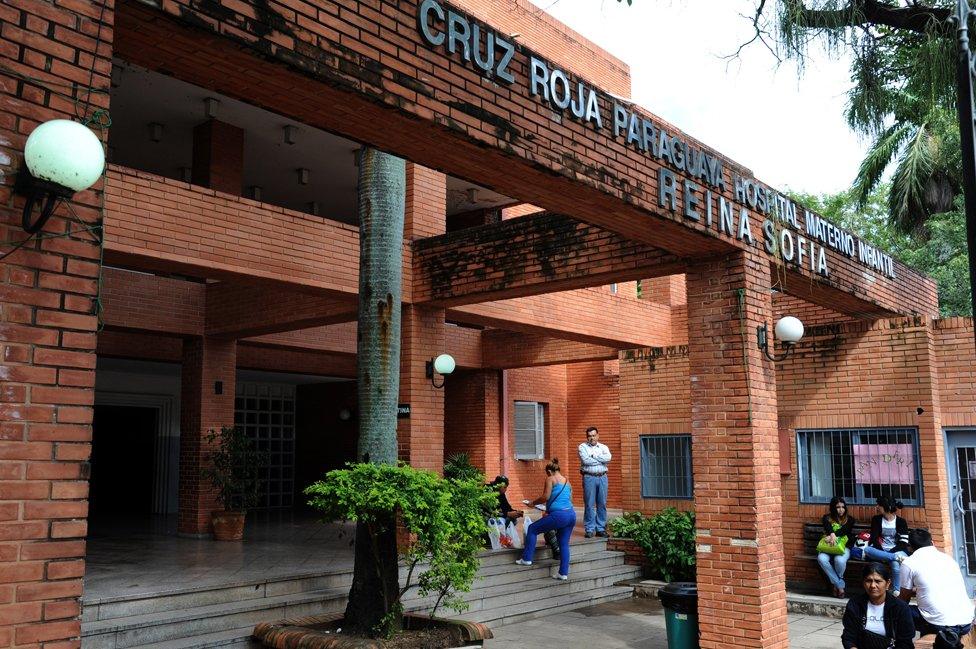 The Red Cross Hospital in Asuncion which assisted Mainumby