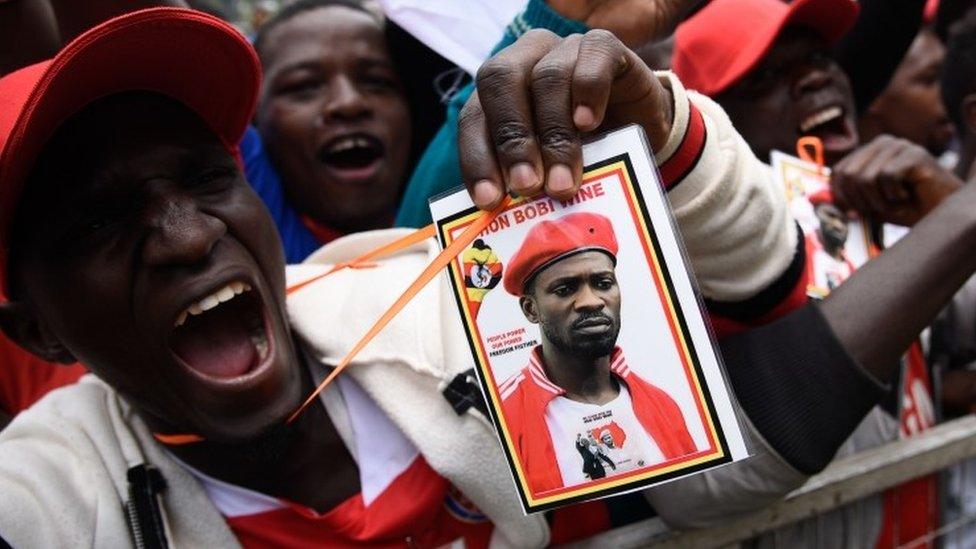 Fans attend a Bobi Wine concert in Uganda