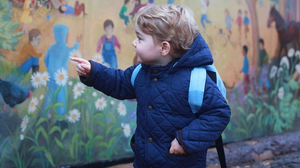 George at nursery