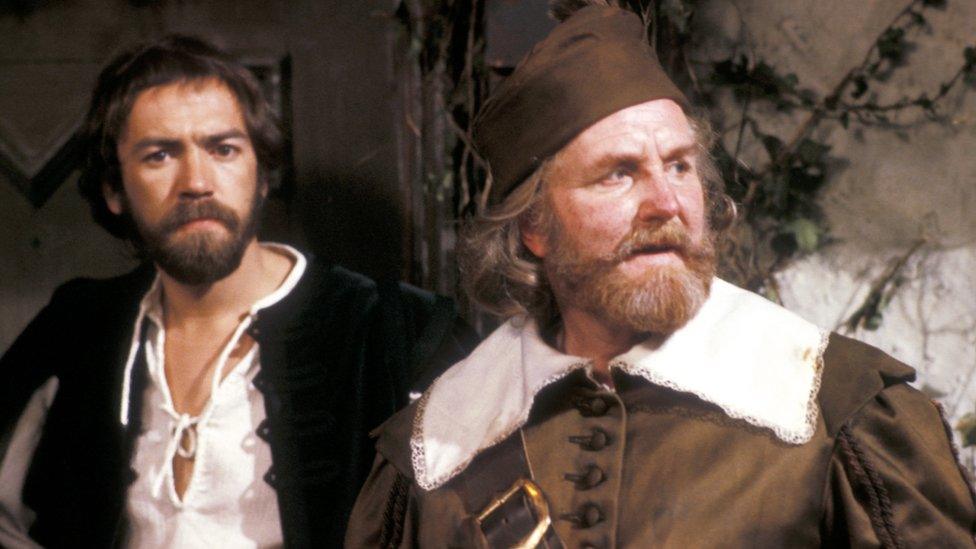 Robert Hardy with Robert Lindsay in Twelfth Night