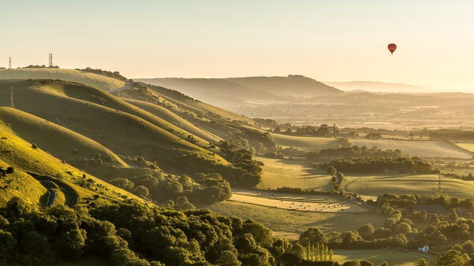 Fulking Escarpement, South Downs