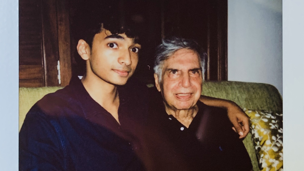 Shantanu Naidu and Ratan Tata