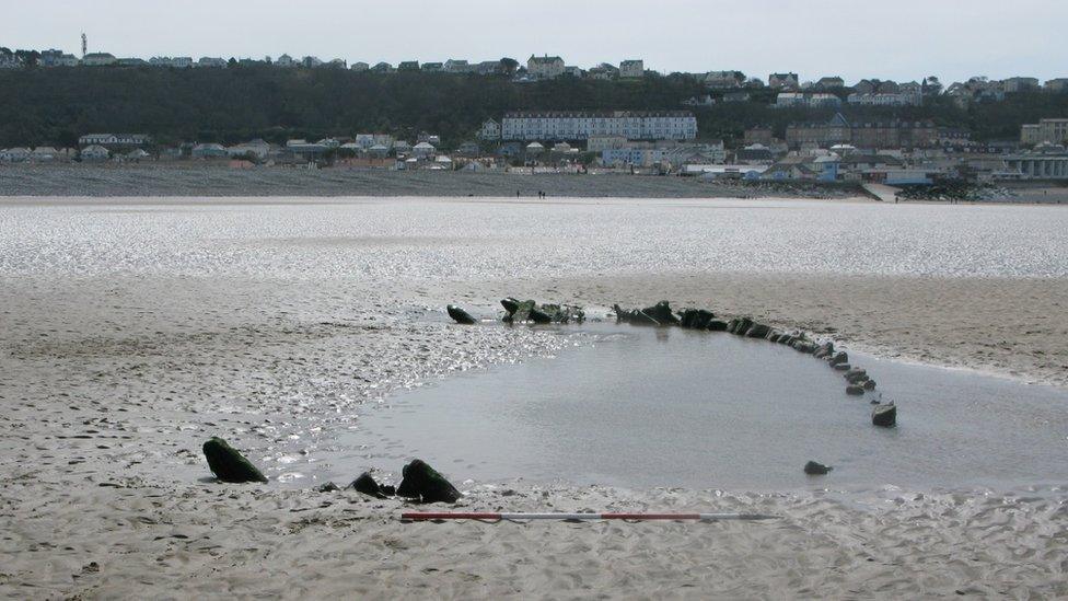 Shipwreck at Northam