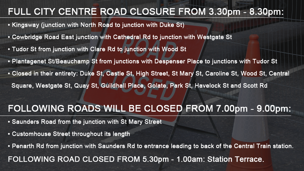 road closures