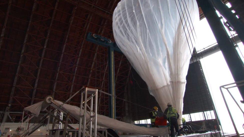 Project Loon balloon