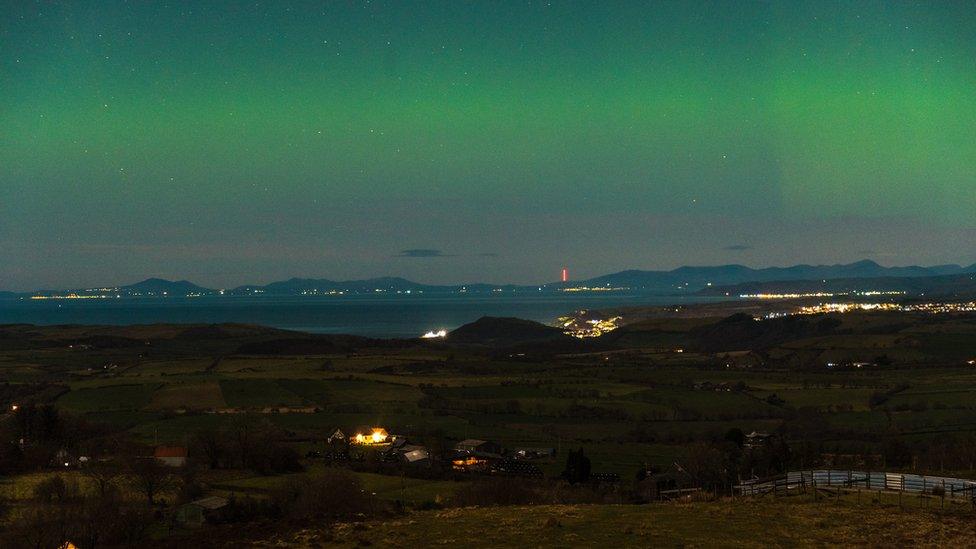 Mynydd Bach view towards Cardigan Bay