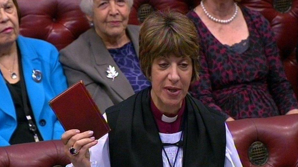 Bishop of Gloucester in the House of Lords