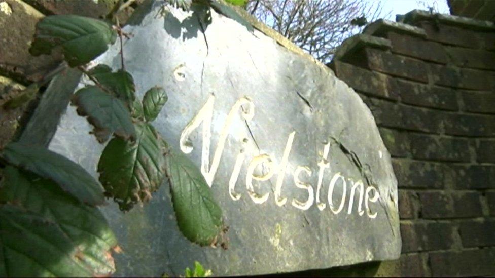 Vielstone care home name plate