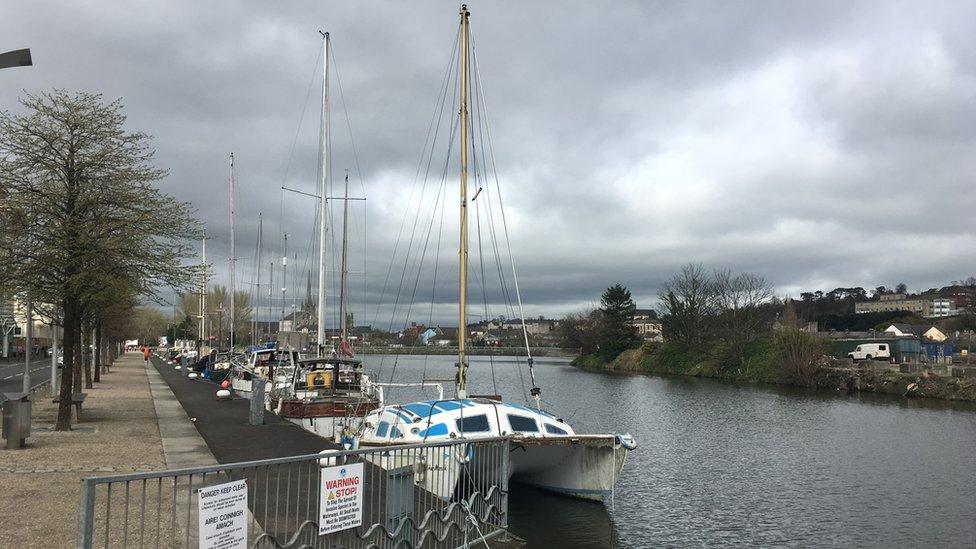 Ships in the Albert Basin