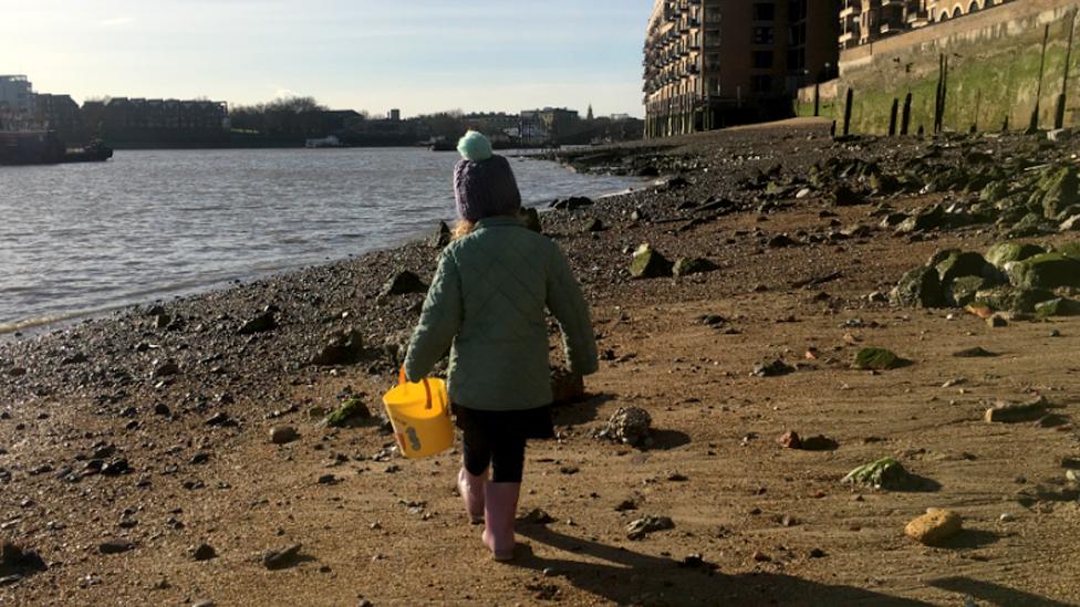 Girl on beach