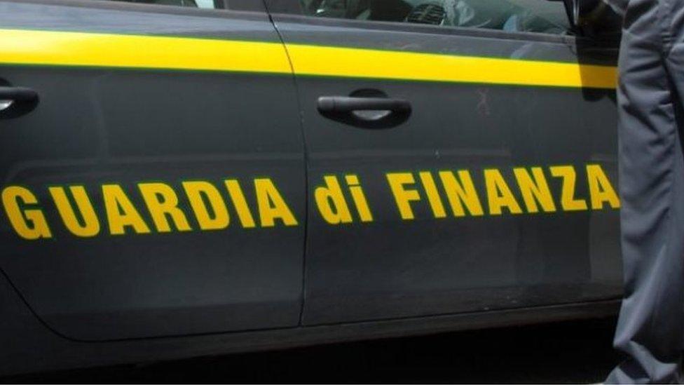 Guardia di Finanza police car