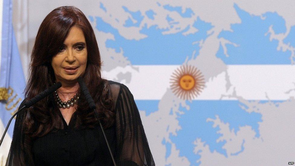 President Cristina Fernandez de Kirchner, February 2012