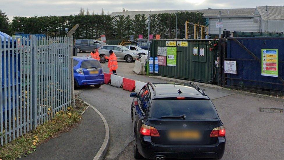 Recycling centre