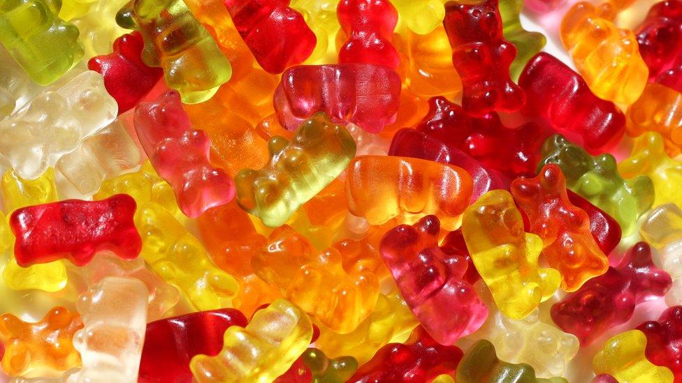 Gummy bear sweets