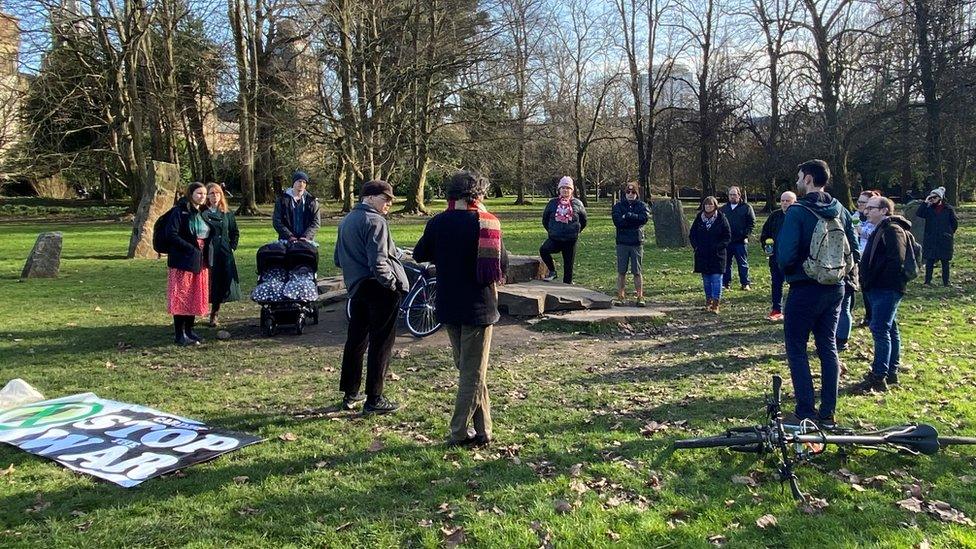 Rally in Bute Park