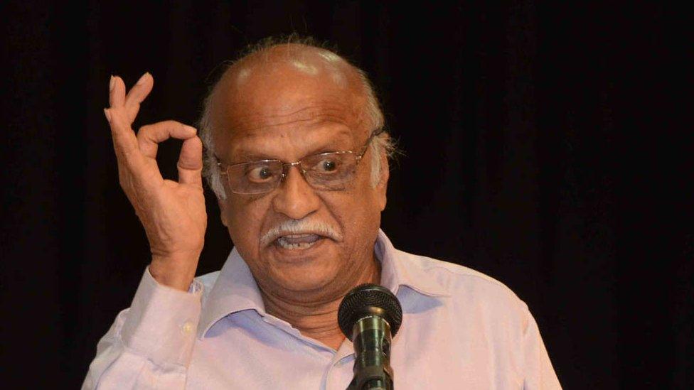 Malleshappa Kalburgi delivering a lecture